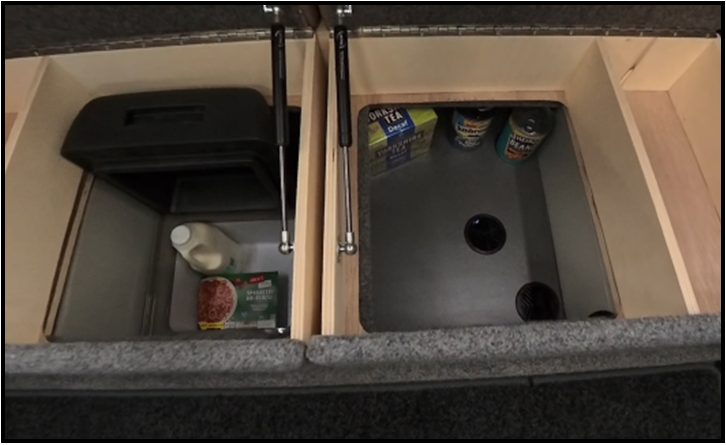 Dashaway ECT2 12 litre fridge under seat