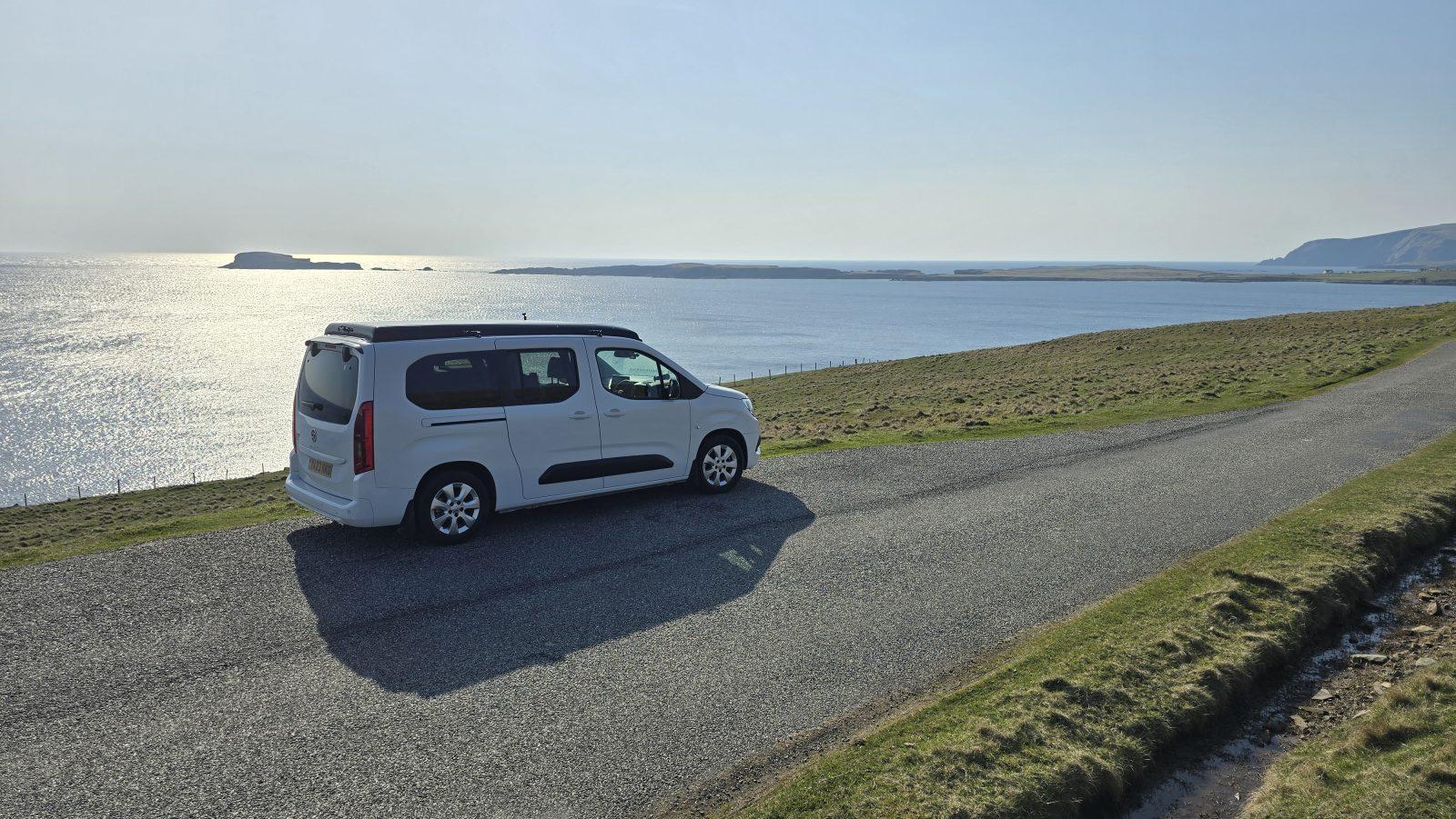 Vikenze III-e XL electric campervan in Shetland - May 2024