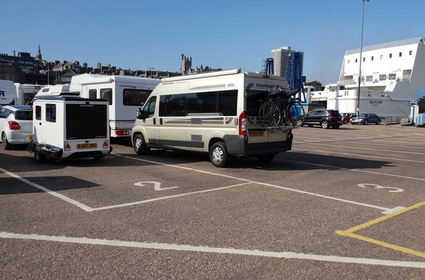 Shetland lighthouse on dramatic headland